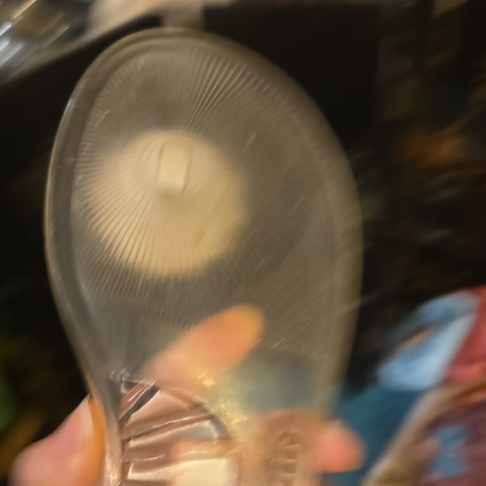 Katy Perry Collections Transparent Sandals with Red Accent - Picture 5 of 5